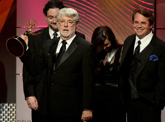 George Lucas, Athena Portillo, Cary Silver George Lucas, Athena Portillo, Cary Silver