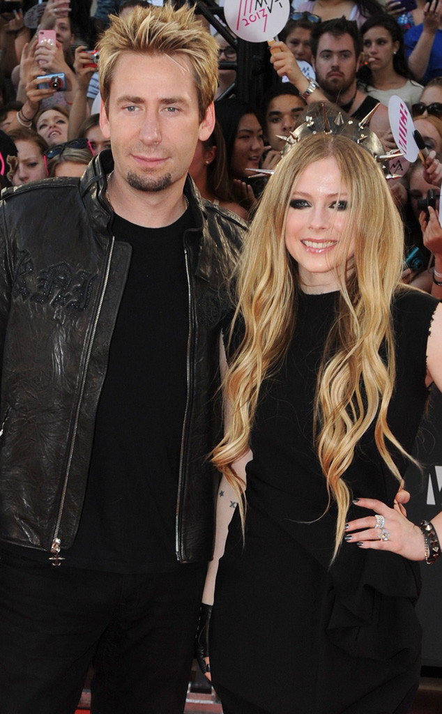 Avril Lavigne & Chad Kroeger from Celebs Who Married in France E! News