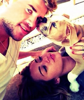 Miley Cyrus, Liam Hemsworth, Ziggy Miley Cyrus, Liam Hemsworth, Ziggy