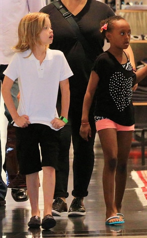 Shiloh Jolie Pitt, Zahara Jolie Pitt Shiloh Jolie Pitt, Zahara Jolie Pitt