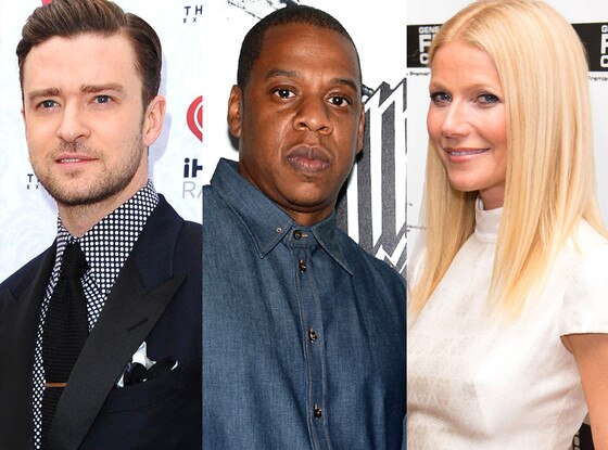 Justin Timberlake, Jay-Z, Gwyneth Paltrow Justin Timberlake, Jay-Z, Gwyneth Paltrow