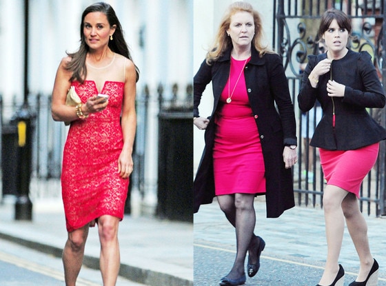 Fergie, Eugenie, Pippa Middlton Fergie, Eugenie, Pippa Middlton