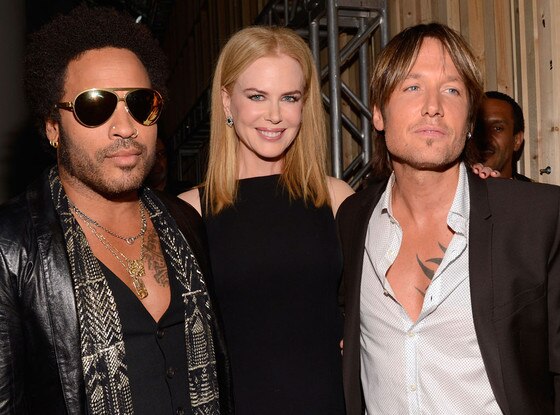 Lenny Kravitz, Nicole Kidman, Keith Urban Lenny Kravitz, Nicole Kidman, Keith Urban