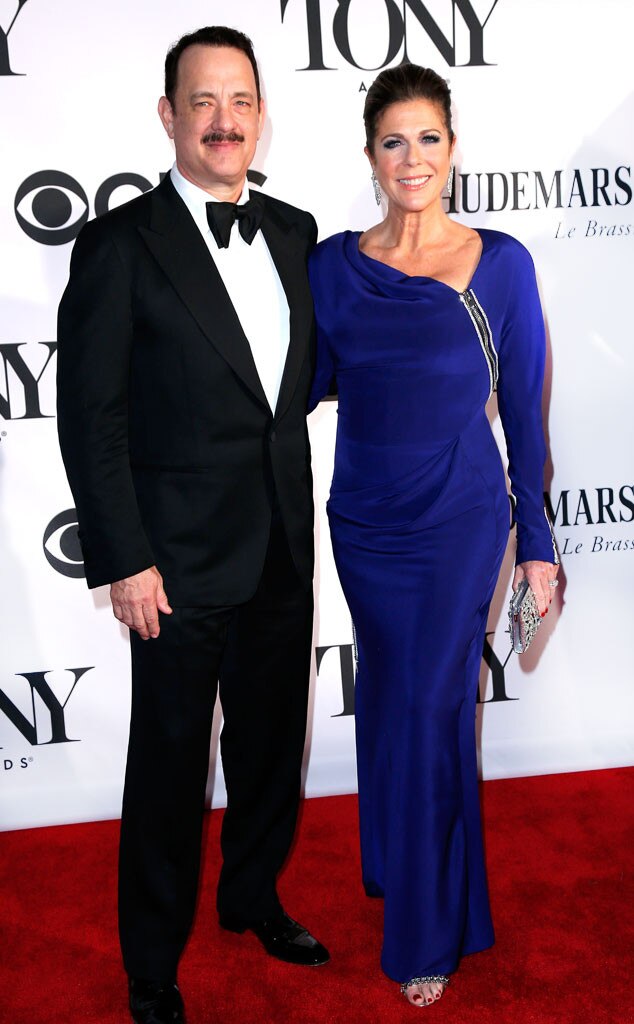 Rita Wilson, Tom Hanks, Tony Awards