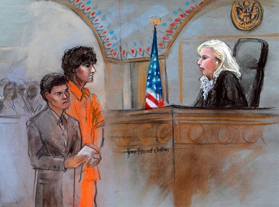 Boston Marathon bombing suspect Dzhokhar Tsarnaev Boston Marathon bombing suspect Dzhokhar Tsarnaev