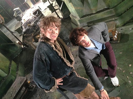 Martin Freeman, Benedict Cumberbatch, The Hobbit Martin Freeman, Benedict Cumberbatch, The Hobbit