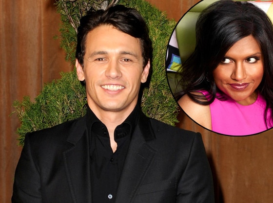 James Franco, Mindy Kaling James Franco, Mindy Kaling