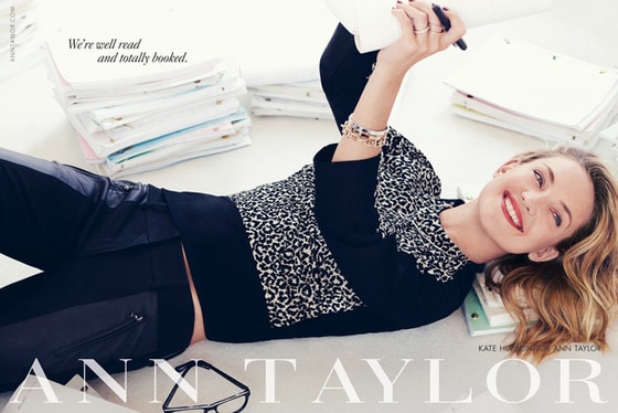 Kate Hudson, Ann Taylor Campaign Kate Hudson, Ann Taylor Campaign