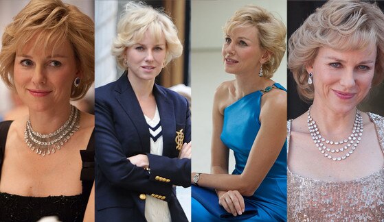 Naomi Watts, Diana, Chopard Jewelry Naomi Watts, Diana, Chopard Jewelry
