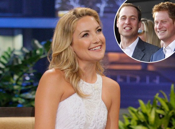 Kate Hudson, The Tonight Show, Prince William, Prince Harry Kate Hudson, The Tonight Show, Prince William, Prince Harry