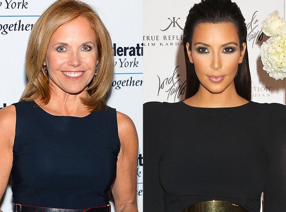 Katie Couric, Kim Kardashian Katie Couric, Kim Kardashian