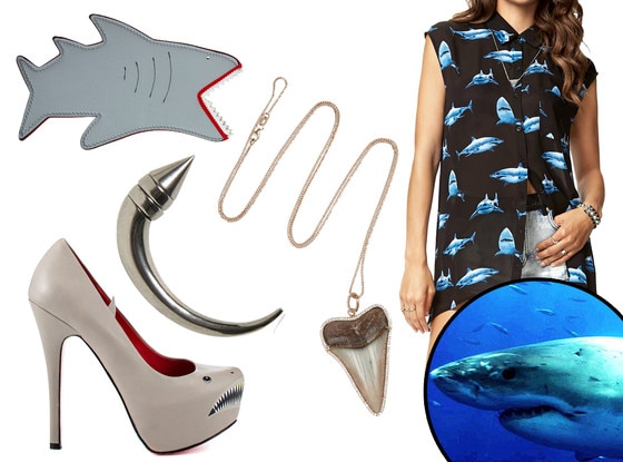 Shark Week Fashion Collage Shark Week Fashion Collage