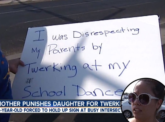 Mother Publicly Shames 11 Year Old Daughter For Twerking At A School Dance Forces Her To