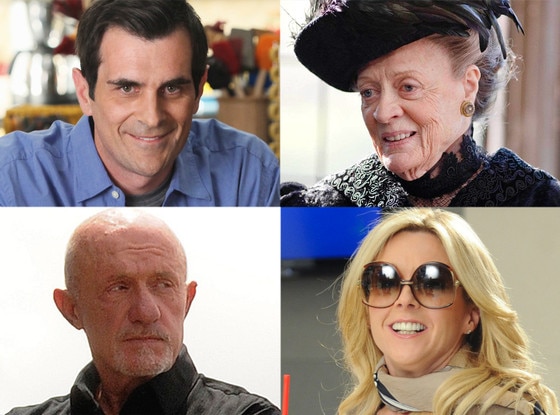Maggie Smith, Downton Abbey Ty Burrell, Modern Family Jonathan Banks, Breaking Bad Jane Krakowski, 30 Rock Maggie Smith, Downton Abbey Ty Burrell, Modern Family Jonathan Banks, Breaking Bad Jane Krakowski, 30 Rock