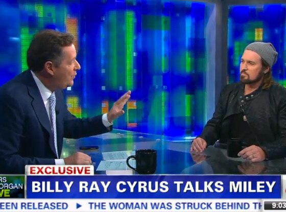 Billy Ray Cyrus, Piers Morgan Billy Ray Cyrus, Piers Morgan