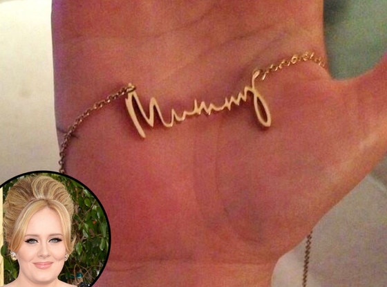 Adele, Mummy Necklace, Twit Pic Adele, Mummy Necklace, Twit Pic
