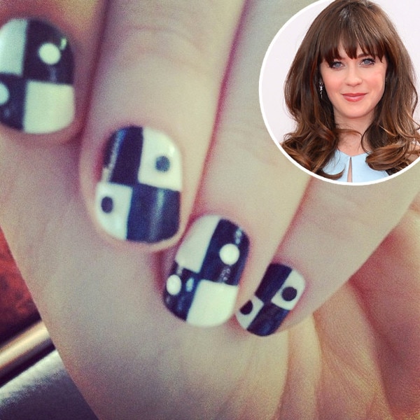 Zooey Deschanel, Nails Zooey Deschanel, Nails