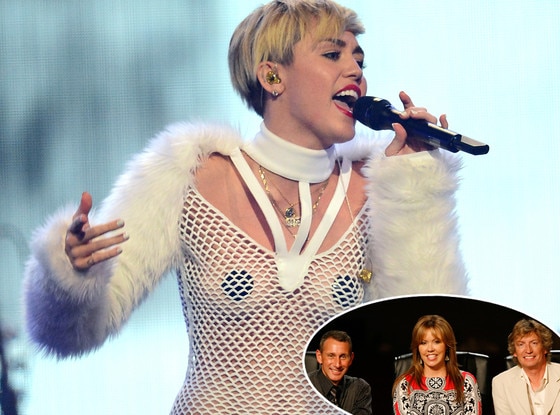 Miley Cyrus, Adam Shankman, Mary Murphy and Nigel Lythgoe, SO YOU THINK YOU CAN DANCE Miley Cyrus, Adam Shankman, Mary Murphy and Nigel Lythgoe, SO YOU THINK YOU CAN DANCE