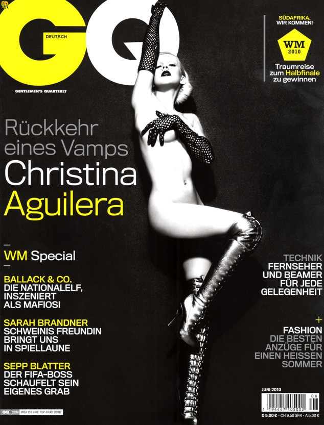 Christina Aguilera, German GQ