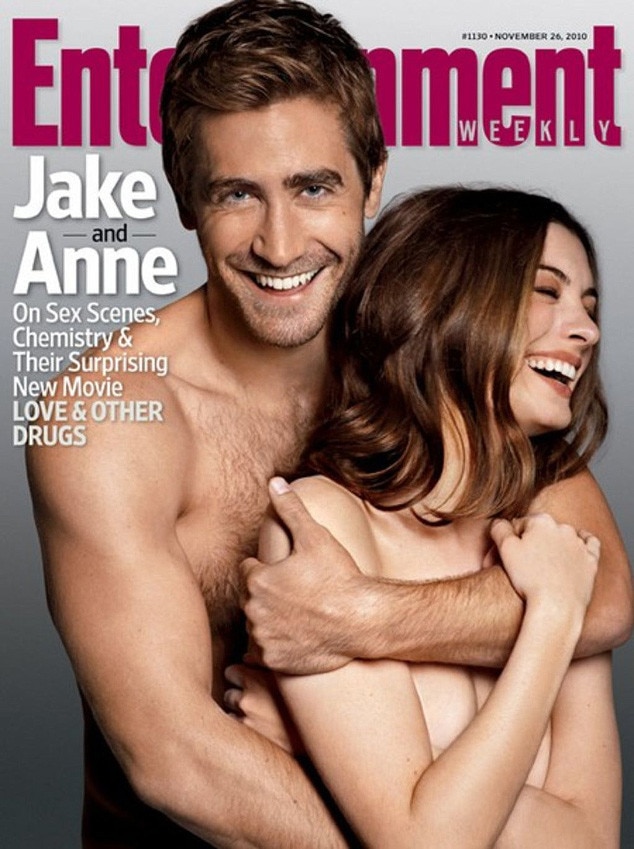 Jake Gyllenhaal, Anne Hathaway, EW Cover