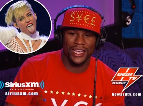 Miley Cyrus, Floyd Mayweatehr Miley Cyrus, Floyd Mayweatehr