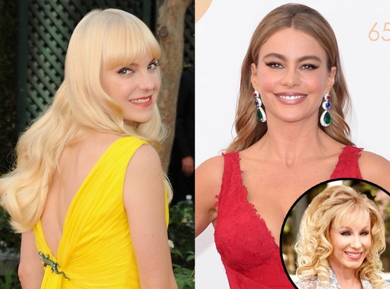 Anna Faris, Sofia Vergara, Emmy Awards, Lea Black Anna Faris, Sofia Vergara, Emmy Awards, Lea Black