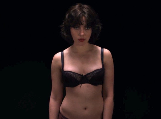 Scarlett Johansson Strips Down To Sexy Bra In New Teaser Trailer For