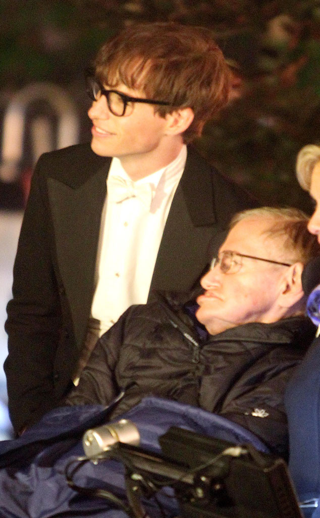 Eddie Redmayne, Stephen Hawking