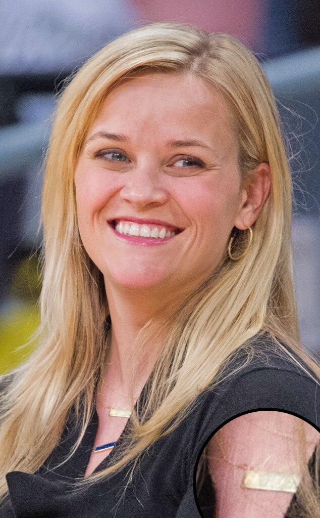 Nameplate Necklaces, Reese Witherspoon