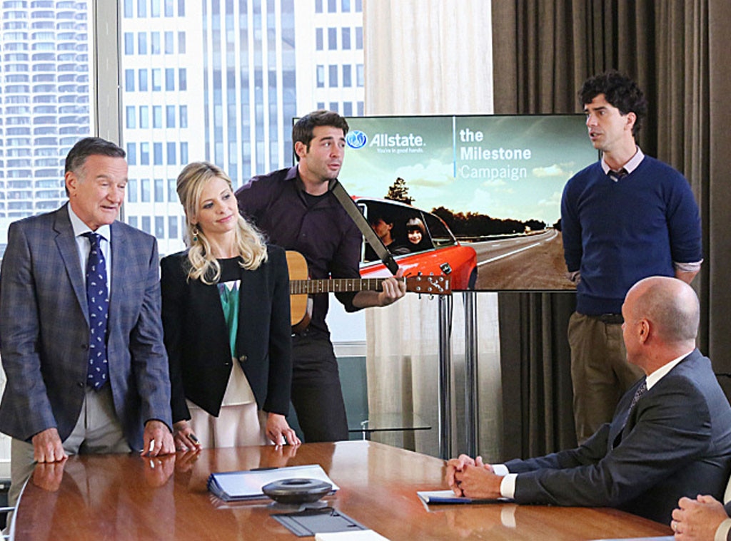 The Crazy Ones (CBS) from 22 TV Shows That Could Get Canceled—and the Odds They’ll Survive E! News