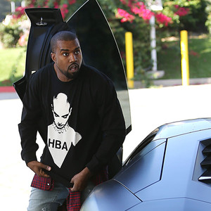 Kanye West Talks To Paparazzi About Alleged Pap Scuffle Says Shutterbug Fell Down And Faked It