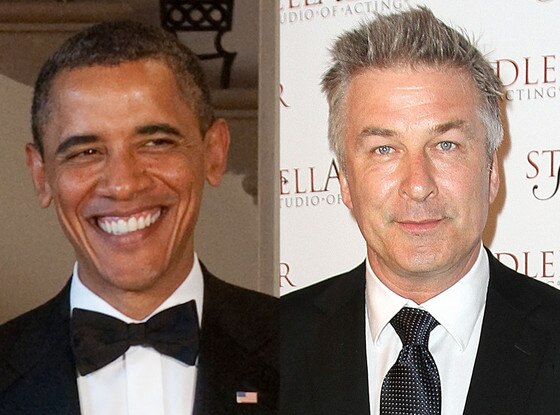 President Barack Obama, Alec Baldwin President Barack Obama, Alec Baldwin