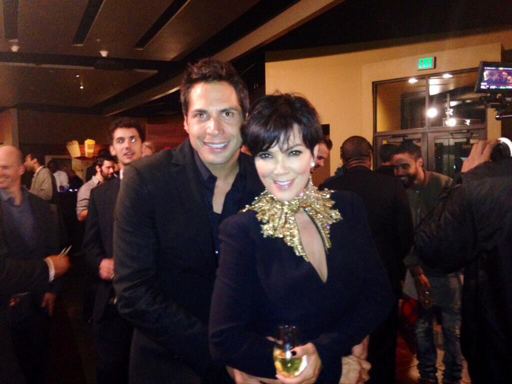 Kris Jenner, Joe Francis, Twit Pic, Kim's Engagement