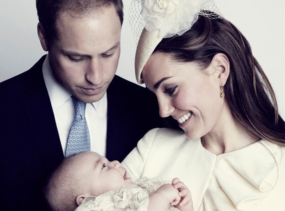 Prince William, Catherine, Duchess of Cambridge, Prince George Prince William, Catherine, Duchess of Cambridge, Prince George