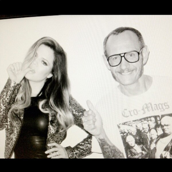 Khloe Kardashian Odom, Terry Richardson Khloe Kardashian Odom, Terry Richardson