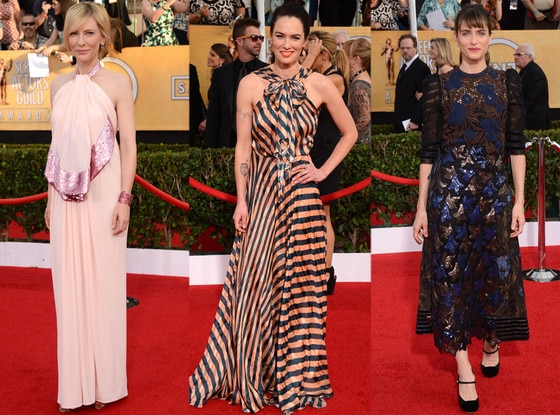 Cate Blanchett, Lena Headey, Amanda Peet, SAG Awards Cate Blanchett, Lena Headey, Amanda Peet, SAG Awards
