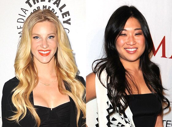 Heather Morris, Jenna Ushkowitz Heather Morris, Jenna Ushkowitz
