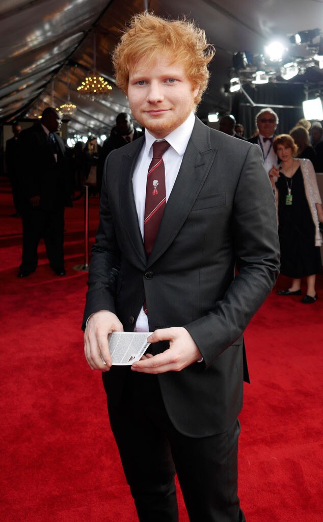 Ed Sheeran from 2014 Grammys: Red Carpet Arrivals | E! News