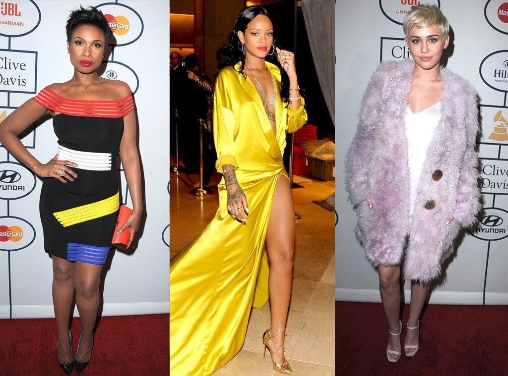 Miley Cyrus, Rihanna, Jennifer Hudson Miley Cyrus, Rihanna, Jennifer Hudson
