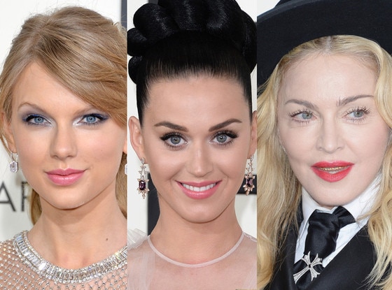 Taylor Swift, Katy Perry, Madonna Taylor Swift, Katy Perry, Madonna