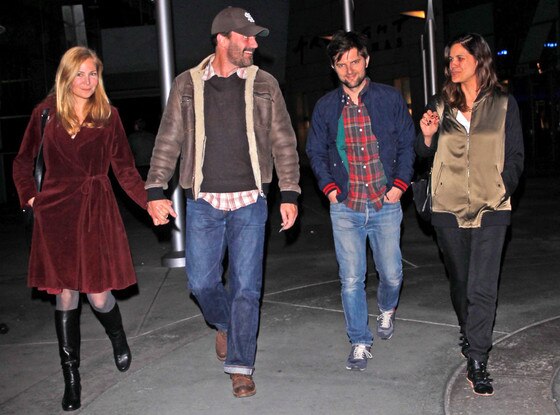 Jon Hamm, Jennifer Westfeldt, Adam Scott, Naomi Scott Jon Hamm, Jennifer Westfeldt, Adam Scott, Naomi Scott