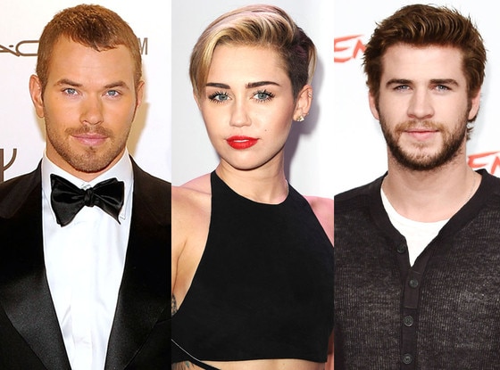 Miley Cyrus, Liam Hemsworth, Kellan Lutz Miley Cyrus, Liam Hemsworth, Kellan Lutz
