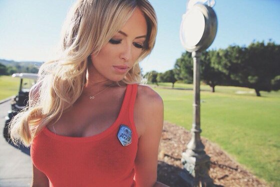 Paulina Gretzky, Twitter TaylorMade Paulina Gretzky, Twitter TaylorMade