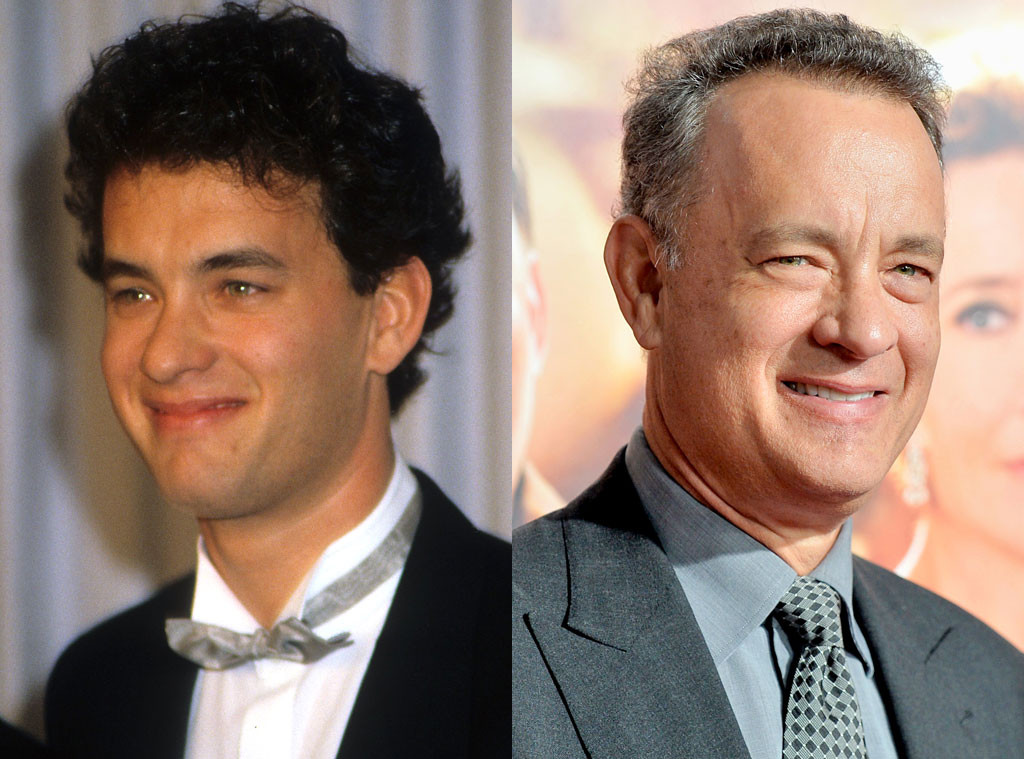 Tom Hanks from Celebs Then & Now E! News