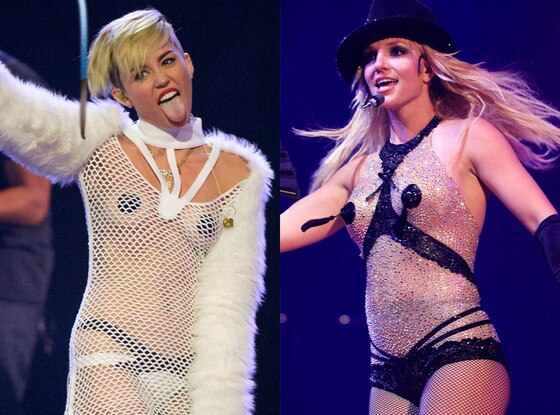 Miley Cyrus, Britney Spears Miley Cyrus, Britney Spears