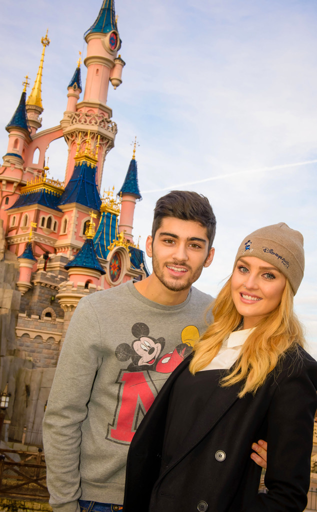 Zayn Malik Celebrates 21st Birthday At Disneyland With Fiancée Perrie Edwards E News 