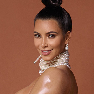 Kim Kardashian poses naked in peonies for photos amid 