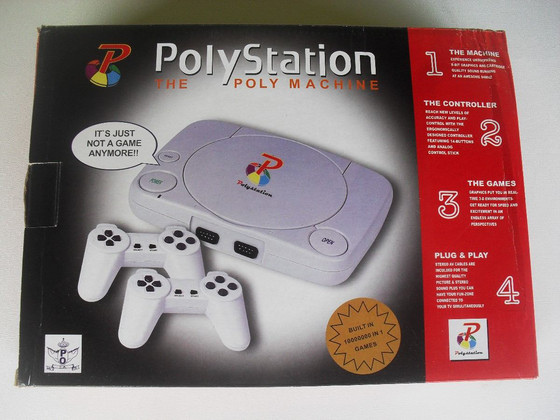Polystation from Totally Legit Toys