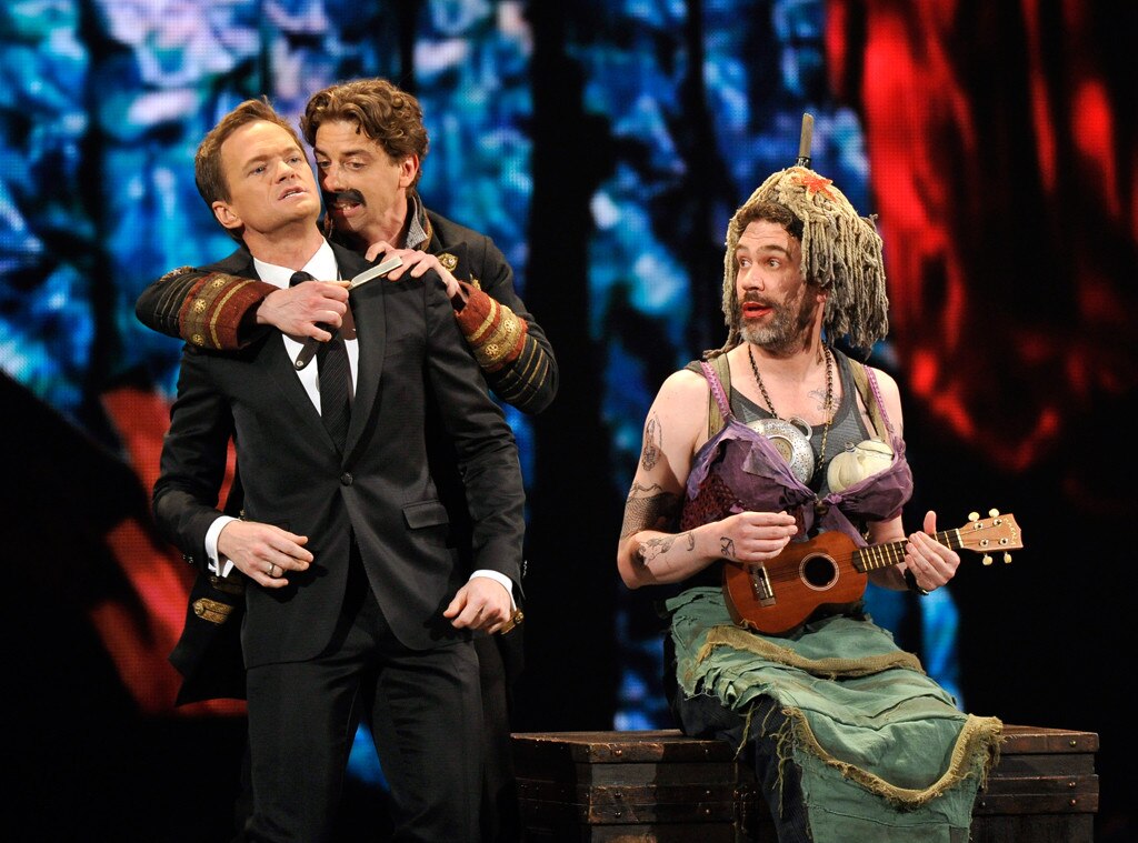 Neil Patrick Harris, Christian Borle, Kevin Del Aguila, Peter and the Starcatcher