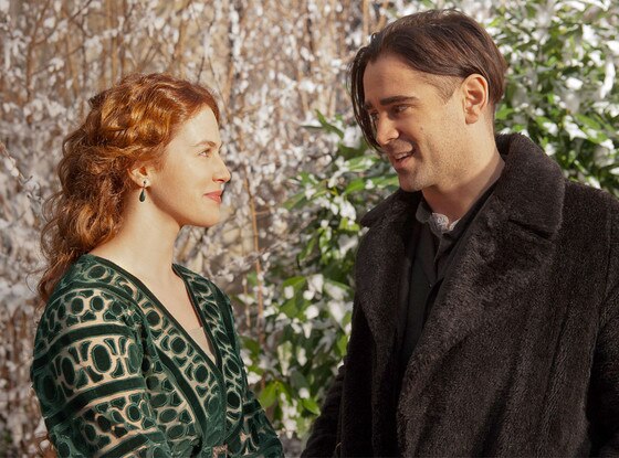 Jessica Brown Findlay, Colin Farrell, Winter's Tale Jessica Brown Findlay, Colin Farrell, Winter's Tale
